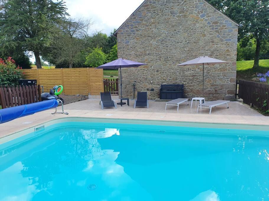 Studio Nid Cosy Avec Piscine Bonnemain Esterno foto