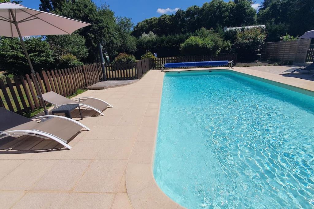 Studio Nid Cosy Avec Piscine Bonnemain Esterno foto