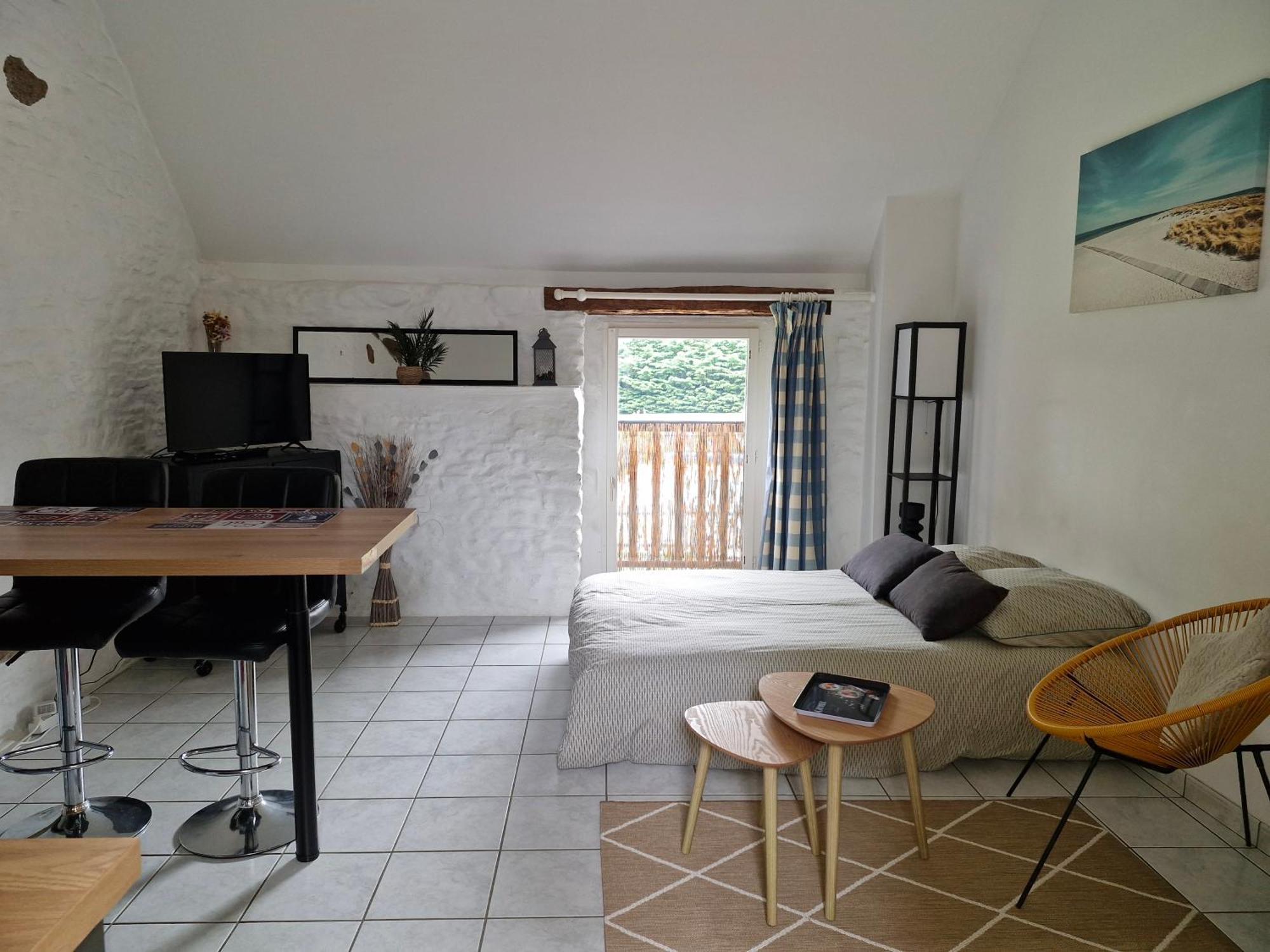 Studio Nid Cosy Avec Piscine Bonnemain Esterno foto